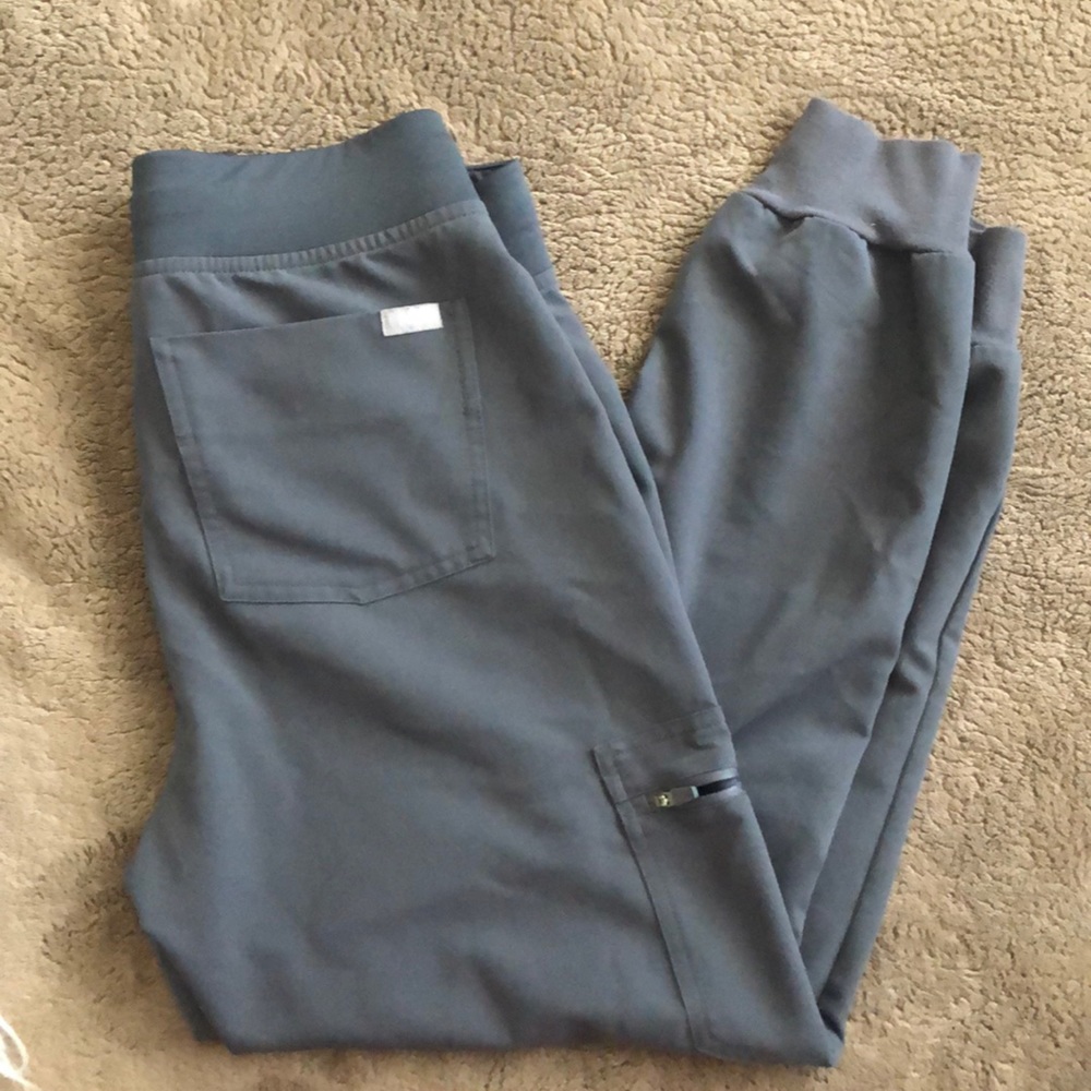 Figs - Zamora Charcoal Grey Joggers SP